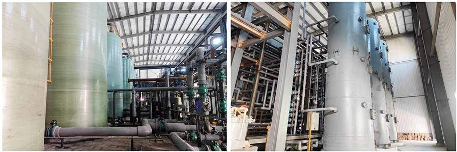 钱能钱包科技-金纬新材料盐湖提锂项目4个月完成交付