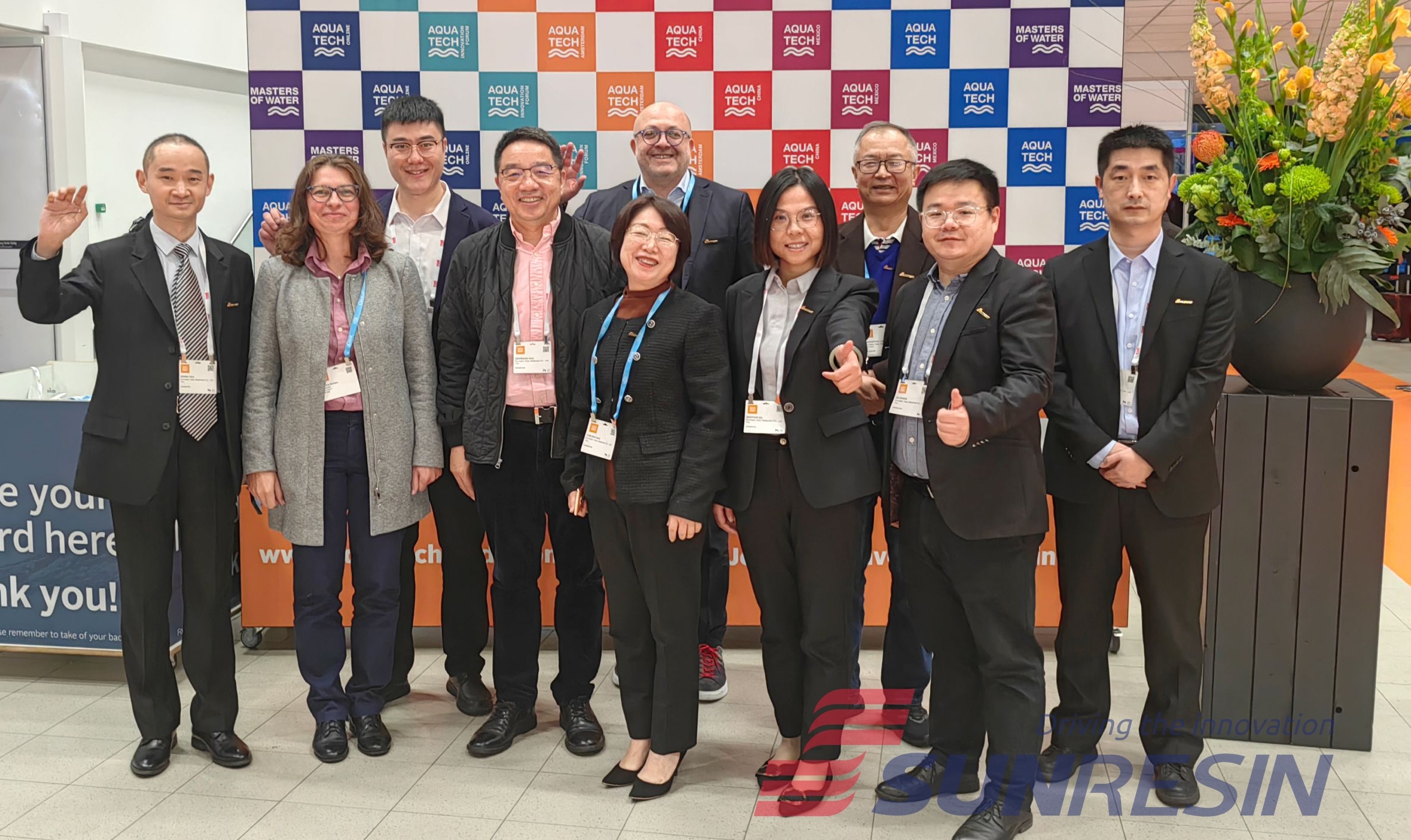 以水为擎，驰骋国际赛道丨钱能钱包科技亮相Aquatech阿姆斯特丹水展